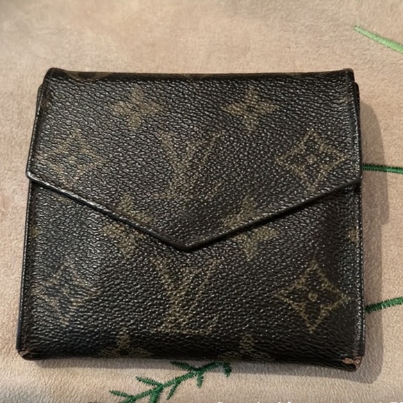 Authentic LOUIS VUITTON Monogram Monnaie Double Snap Wallet - Picture 2 of 6